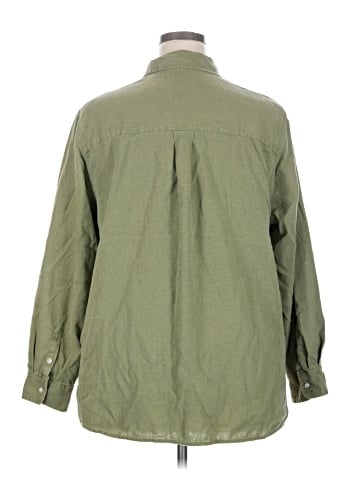 Universal Thread Long Sleeve Button-Down Shirt (view 2)