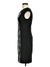 Connected Apparel Graphic Black Cocktail Dress Size 6 - photo 5