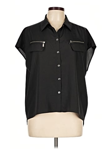 Black Label by Chico's Short Sleeve Blouse (view 1)