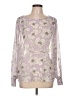 CAbi Purple Long Sleeve Blouse Size L - photo 1