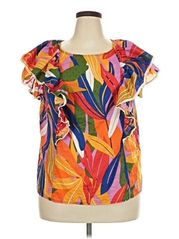 Marc New York Short Sleeve Blouse (view 1)
