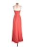 David's Bridal 100% Polyester Red Cocktail Dress Size 2 - photo 2