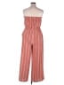 No Boundaries Stripes Red Jumpsuit Size XL - photo 2