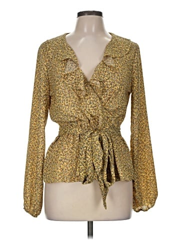 Max Studio Long Sleeve Blouse (view 1)