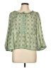 Max Studio Green 3/4 Sleeve Blouse Size L - photo 1
