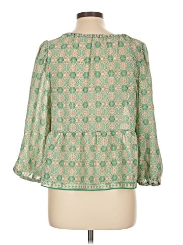 Max Studio 3/4 Sleeve Blouse (view 2)