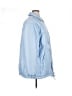TNA Solid Blue Raincoat Size XL - photo 4