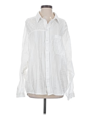 BDG Long Sleeve Button-Down Shirt (view 1)