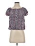 J.Crew 100% Viscose Blue Short Sleeve Blouse Size XXS - photo 1