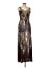 Venus Brown Cocktail Dress Size L - photo 1