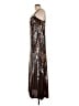 Venus Brown Cocktail Dress Size L - photo 5