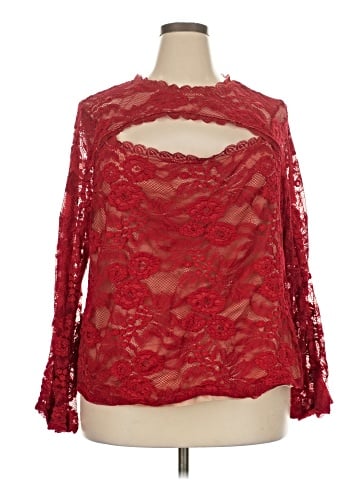 Torrid 3/4 Sleeve Blouse (view 1)