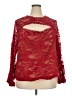Torrid Red 3/4 Sleeve Blouse Size 3X Plus (3) - photo 1