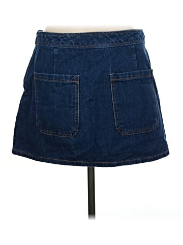 Zara Denim Skirt (view 2)