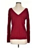 Massimo Dutti Burgundy Pullover Sweater Size S - photo 1