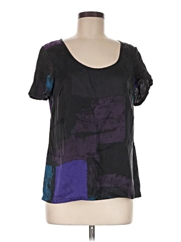 Banana Republic Short Sleeve Silk Top (view 1)