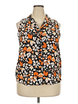 Who What Wear Sleeveless Blouse