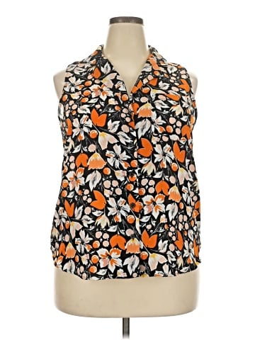 Who What Wear Sleeveless Blouse (view 1)