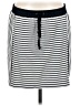 Lou & Grey Stripes White Casual Skirt Size M - photo 1