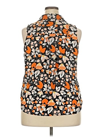 Who What Wear Sleeveless Blouse (view 2)