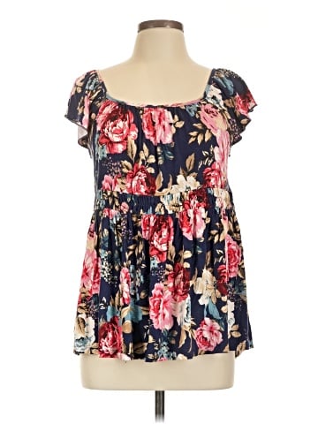 Torrid Short Sleeve Blouse (view 1)