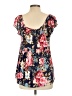 Torrid Blue Short Sleeve Blouse Size Lg Plus (0) - photo 2
