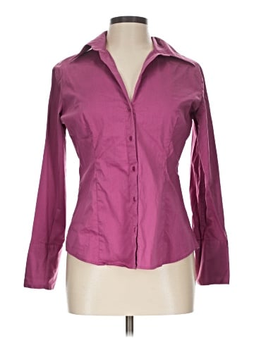 New York & Company Long Sleeve Blouse (view 1)