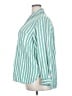 Universal Thread Stripes Green Long Sleeve Button-Down Shirt Size XXL - photo 5