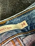 Levi's 100% Cotton Blue Jeans Size 24 waist - photo 5