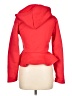 Unbranded 100% Polyester Red Zip Up Hoodie Size L - photo 2