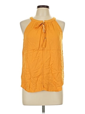 Rose + Olive Sleeveless Blouse (view 1)