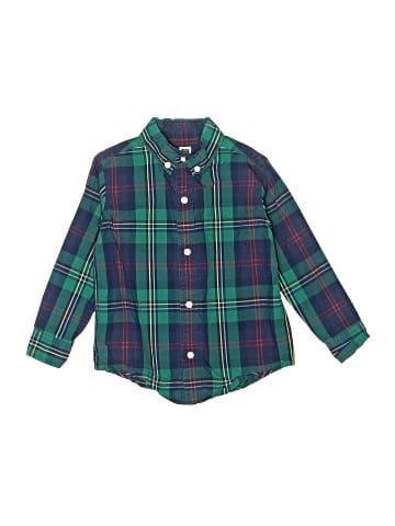 Janie and Jack Long Sleeve Button-Down Shirt (view 1)