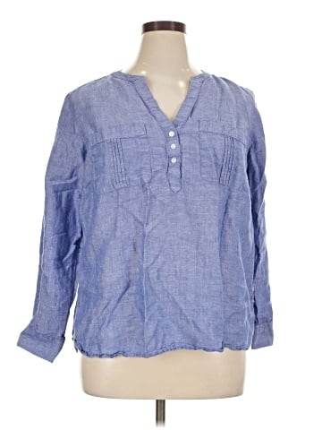 Talbots Outlet Long Sleeve Blouse (view 1)