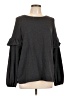 Old Navy Gray Long Sleeve Top Size L - photo 1