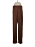 Calvin Klein 100% Polyester Brown Casual Pants Size S - photo 1