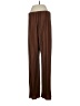 Calvin Klein 100% Polyester Brown Casual Pants Size S - photo 2