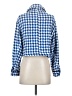 Zara Houndstooth Blue Jacket Size XS - photo 2
