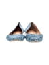 Tommy Hilfiger Paisley Blue Flats Size 8 1/2 - photo 2