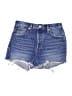 RE/DONE 100% Cotton Blue Denim Shorts Size 25 waist - photo 1