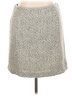 Ann Taylor LOFT Tweed Gray Casual Skirt Size 14 - photo 1