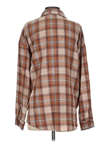 Be Cool Long Sleeve Button-Down Shirt (view 2)