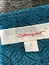 Margaret M Argyle Teal Formal Skirt Size M - photo 4