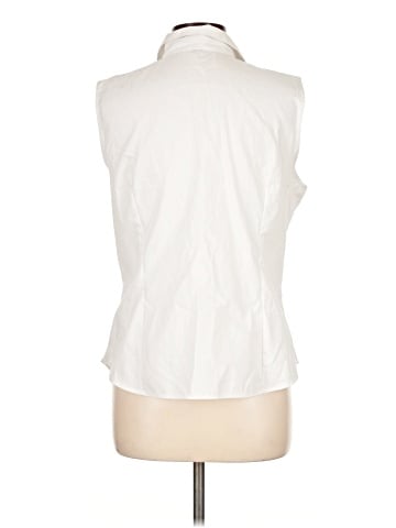 Jones New York Sleeveless Button-Down Shirt (view 2)