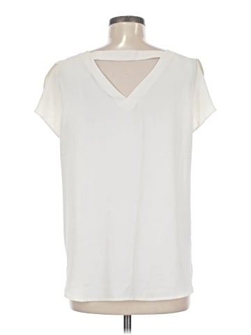 Ann Taylor LOFT Short Sleeve Blouse (view 2)