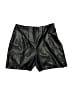 Express Metallic Black Shorts Size 00 - photo 1