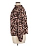 Unbranded 100% Polyester Animal Print Brown Long Sleeve Blouse Size XL - photo 5