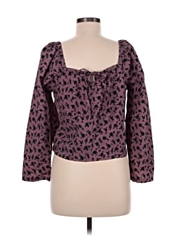 Madewell Seersucker Square-Neck Top in Floral (view 2)