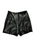 Express Metallic Black Shorts Size 00 - photo 2