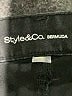 Style&Co Black Denim Shorts Size 14 (petite) - photo 3