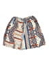 Zara Paisley Blue Orange Skirt Size 11 - 12 - photo 1